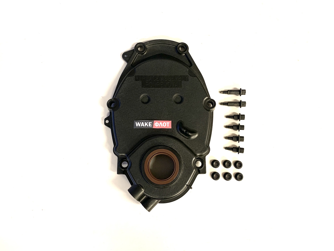 Крышка ГРМ, с сальником, GM 4.3L под датчик коленвала MERCRUISER 888777001