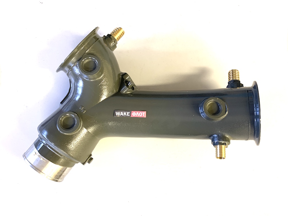 Патрубок выхлопной MALIBU M5/M6 центральная часть выхлопа