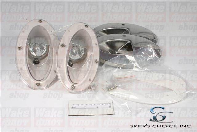 Парковочные фары, врезные, комплект