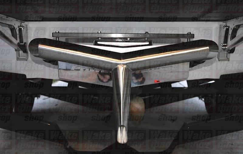 Система чистого выхлопа, FAE exhaus,t Malibu, Power Wedge, сварная, двойная, Y форма, 494806