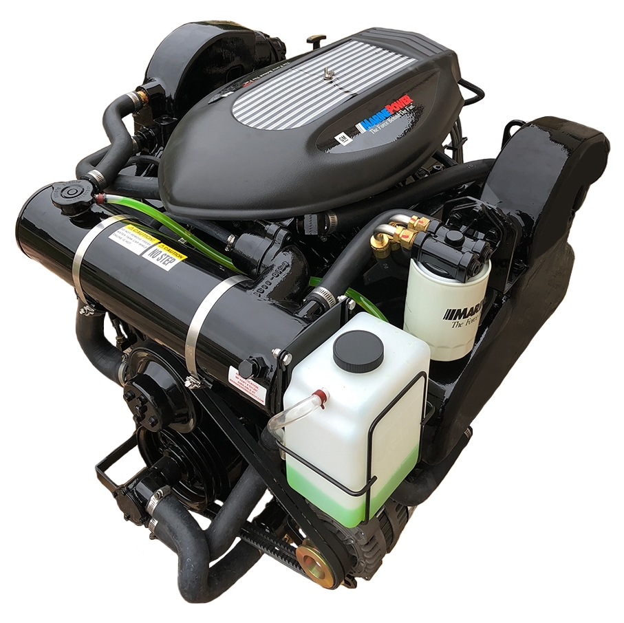 Двигатель морской MARINE POWER 8.2 L 502 cid 385 л/с для V-Drive правого вращения