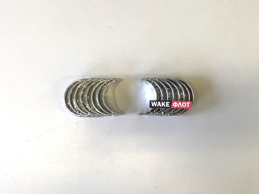 Вкладыши шатунные, GM 7.4L - 8.2L, ремонт 0.010 Tri-metal