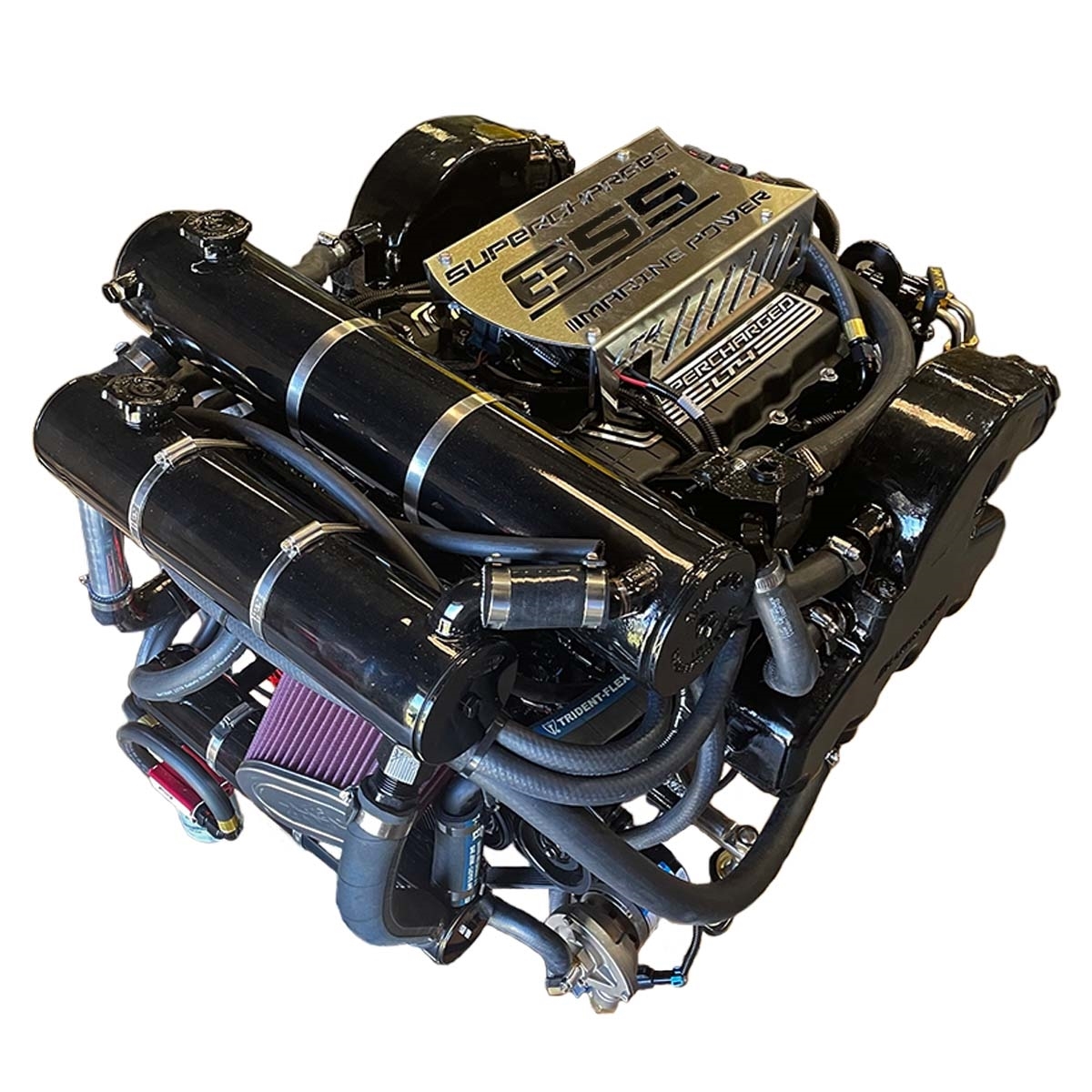 Двигатель судовой MARINE POWER 6.2L LT4 620 л/с для рулевых колонок