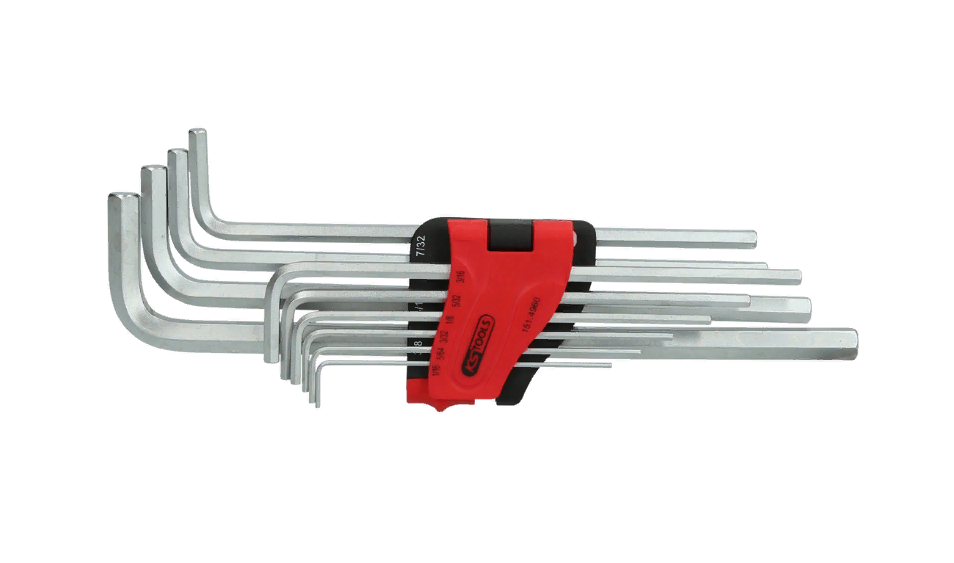 Набор шестигранников, экстра длинные, 10 шт, 1", 010103