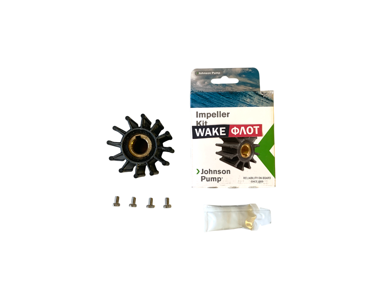 Импеллер водозаборной помпы MALIBU AXIS E100090 (оригинал) ремкомплект 2018-2021 (сер.)