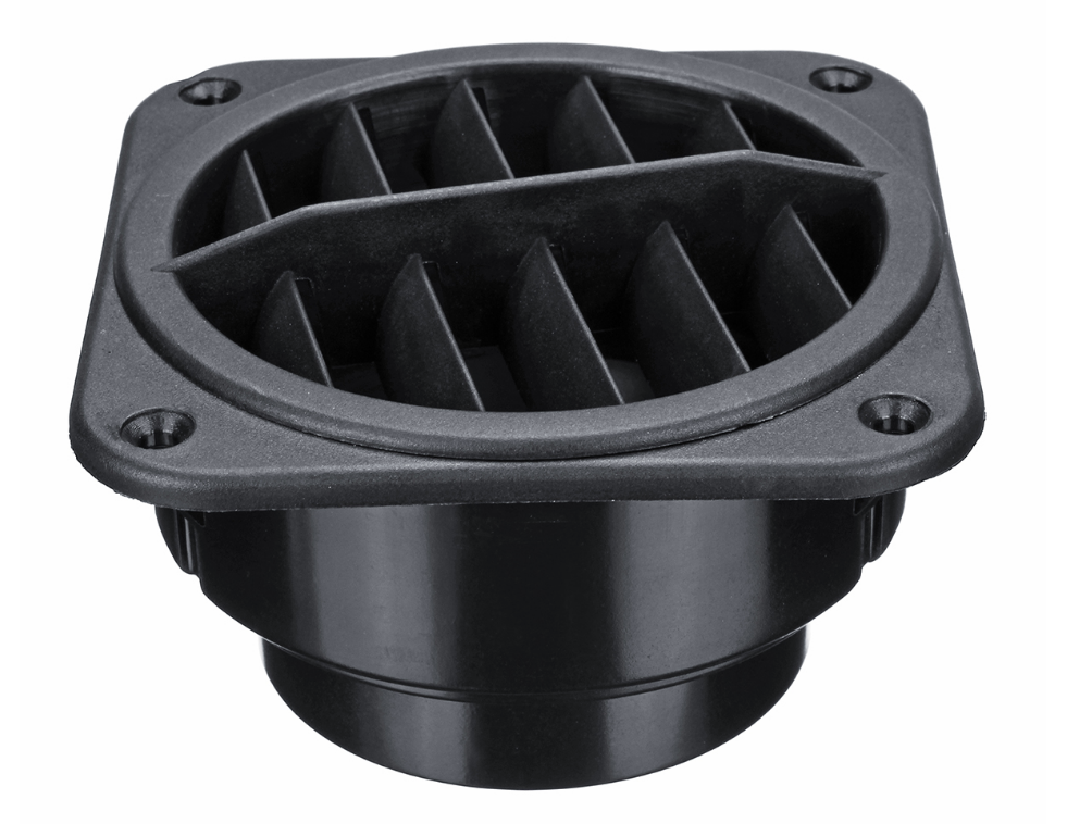 Сопло отопителя приборной панели, 75 мм, квадрат