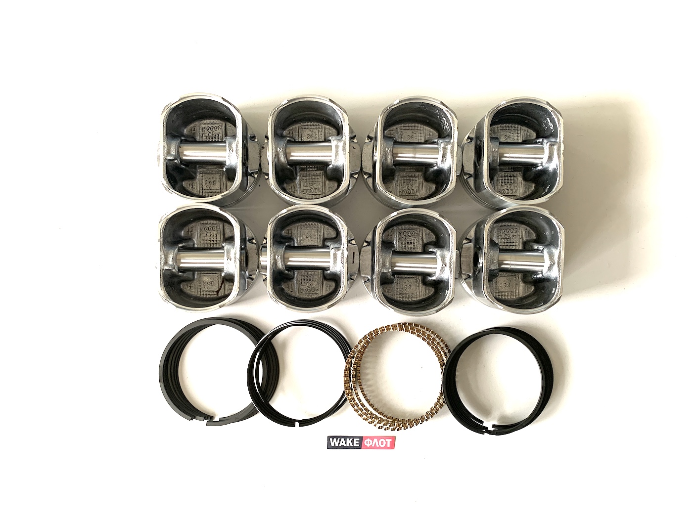 Поршни с кольцами GM 5.7L комплект STD