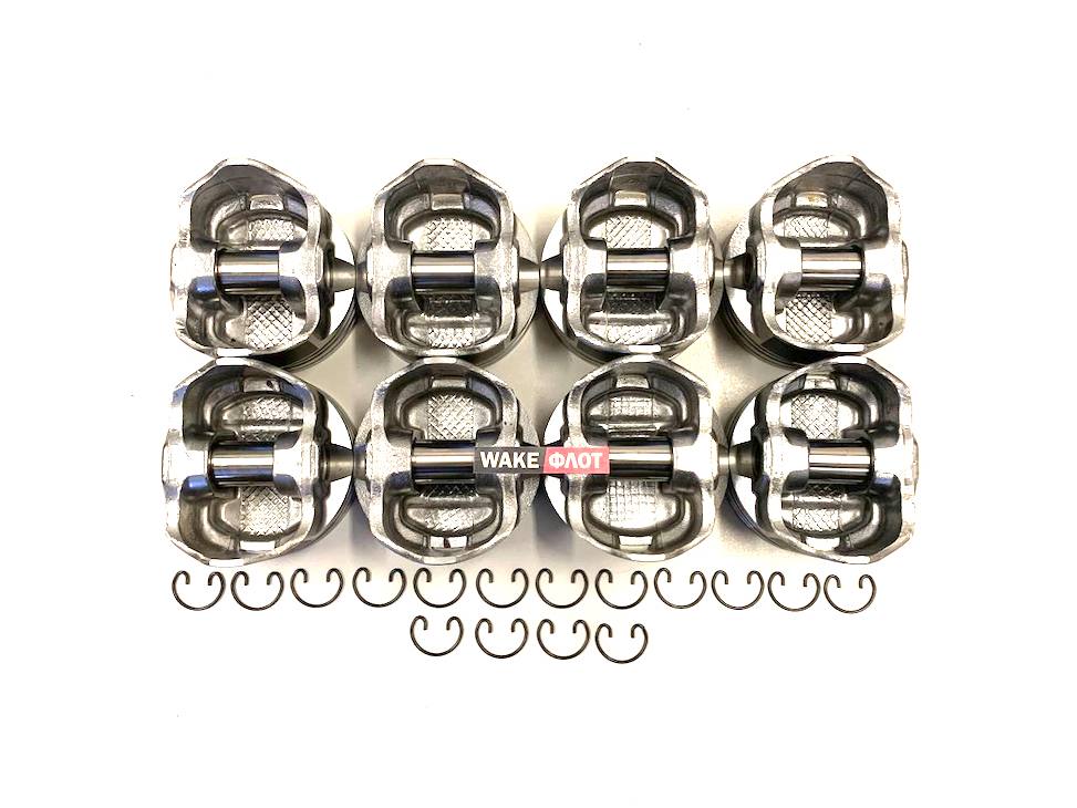 Поршень с пальцем, 6.2L, ремонт 0.020 MERCRUISER 6.2L 377