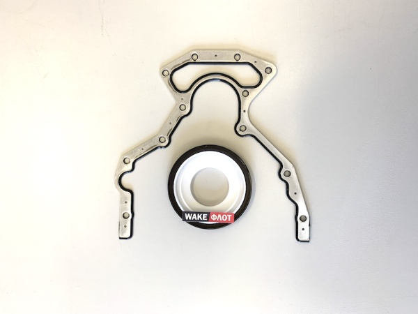 Прокладка и сальник задней крышки двигателя, 6.0L - 6.2L