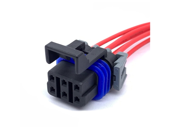 Разъем GM 6 pin (комплект мама + папа) диагностический старого образца