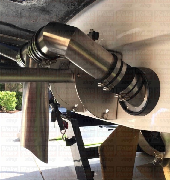 Система чистого выхлопа, FAE exhaust, Axis Boats, двойной выхлоп, 494813