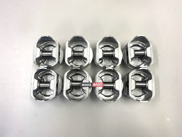 Поршень с пальцем, 5.0L, STD, FORD, комплект 8 штук