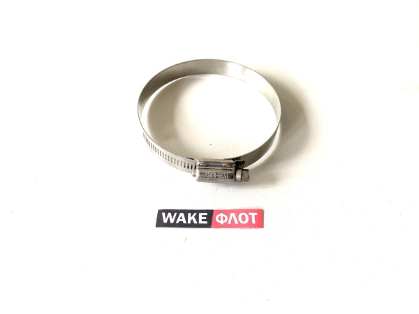 Хомут выхлопной системы усиленный 95-117 мм нерж.сталь
