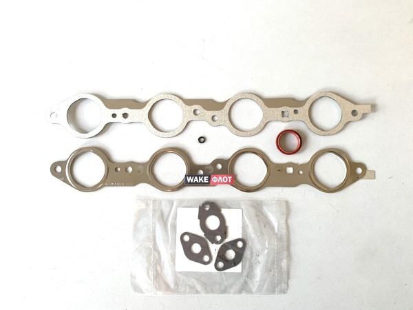 Прокладка выхлопного коллектора, GM 5.3L - 6.0L - 6.2L металл комплект 2 шт