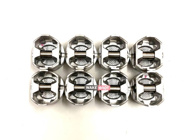 Поршень с пальцем 5.0L, ремонт 0.020, комплект 8 шт. MERCRUISER VOLVO PENTA